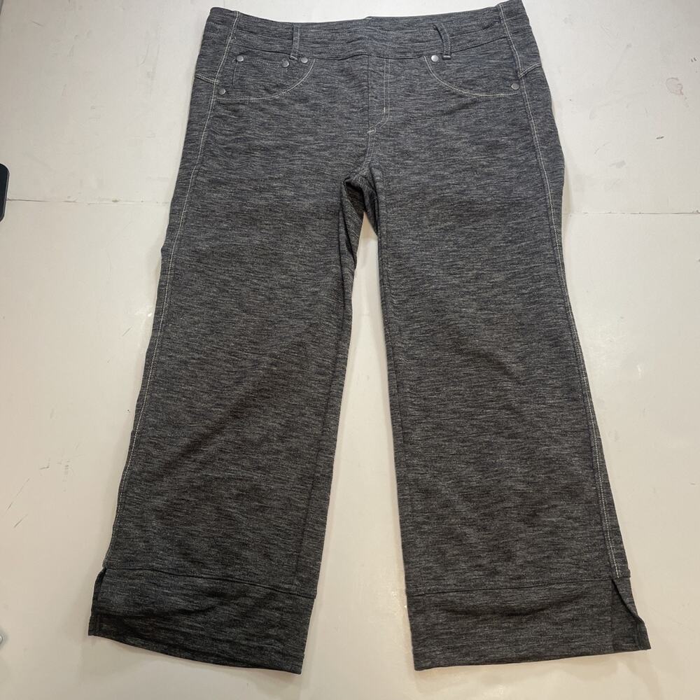 KÜHL Born in the Mountains Capri Pants Women’s 8 Heathered Grey Outdoor